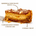 Caramelized Cookie cheesecake